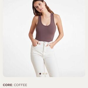 Nuuds Scoop Neck Tank Body Suit - never worn